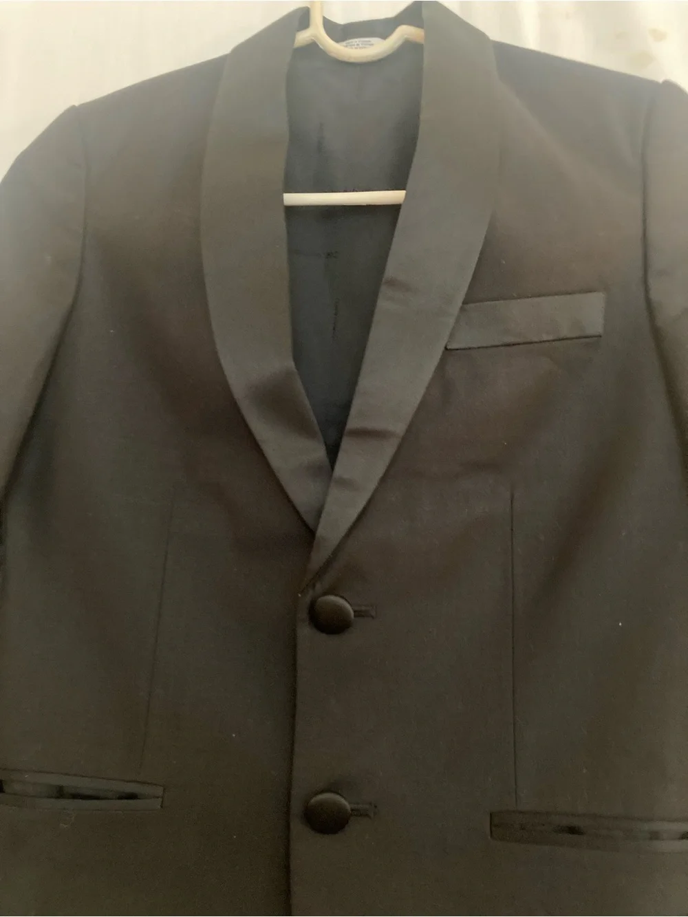 Calvin Klein Black Tuxedo Blazer & Trousers Size 10